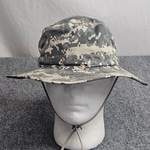 Military Style Boonie Hat Digital Camouflage Sun Protection Wide Brim Hiking